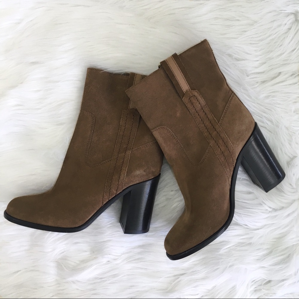 Kate Spade Brown Leather Booties